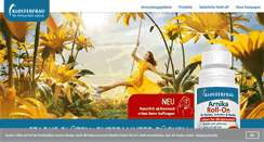 Desktop Screenshot of klosterfrau.de