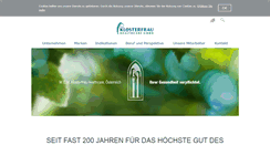 Desktop Screenshot of klosterfrau.at